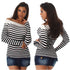 Long Sleeve Off Shoulder Jumper