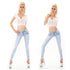 Girl Vivi Skinny Jeans Light Blue - 813E