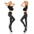 MyBestiny - Black Skinny Faux Leather Pants