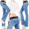 Red Seventy Blue Bootcut Jeans - W352