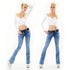 Red Seventy Blue Bootcut Jeans - WT358