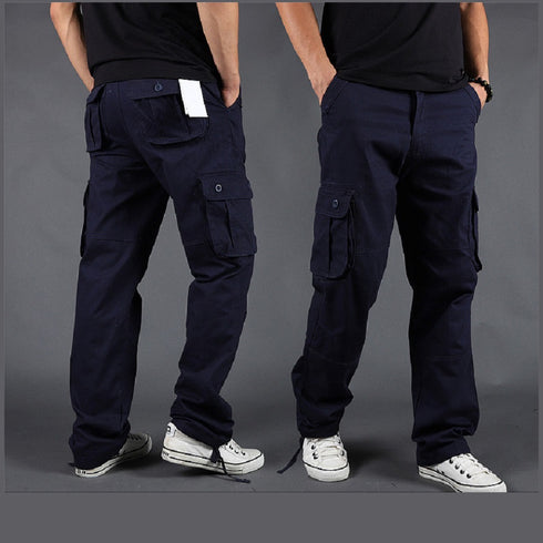 mens royal blue cargo pants relaxed fit