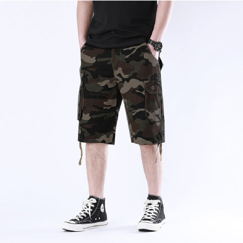Camo Cargo Shorts