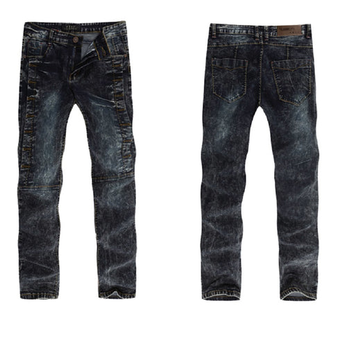 Black Washed Slim Fit Stretch Jeans