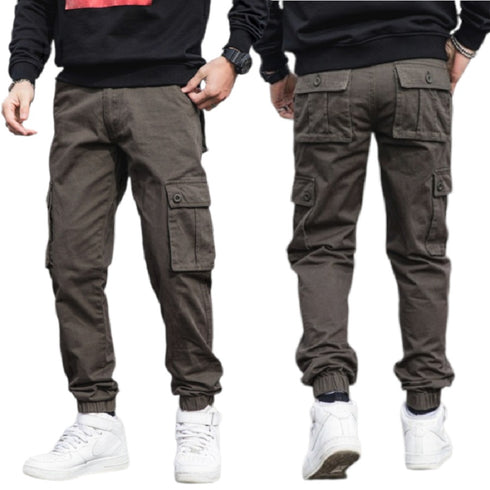 ABCKokoiee Pencil Cut Cargo Pants
