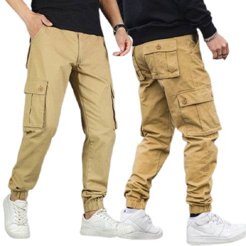 ABCKokoiee Pencil Cut Cargo Pants