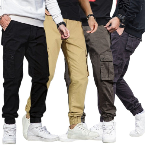 ABCKokoiee Pencil Cut Cargo Pants