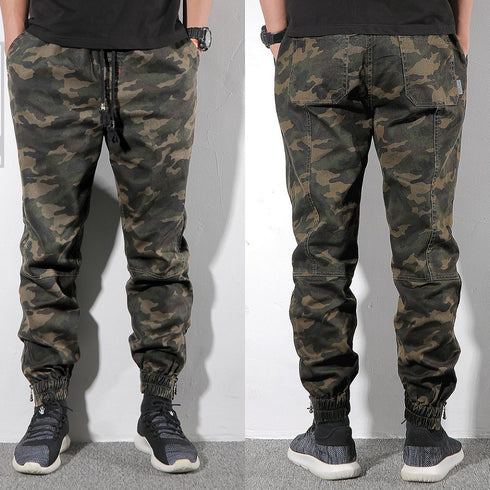 AKARMY Pencil Cut Casual Pants