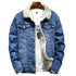 Denim Full Fleece Lined Jacket