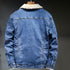 Denim Full Fleece Lined Jacket