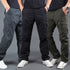 Cargo Pants Fleece Lined Elasticated Waist Trousers