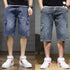 Denim Cargo Shorts Soft Stretch Washed