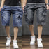 Denim Cargo Shorts Soft Stretch Washed