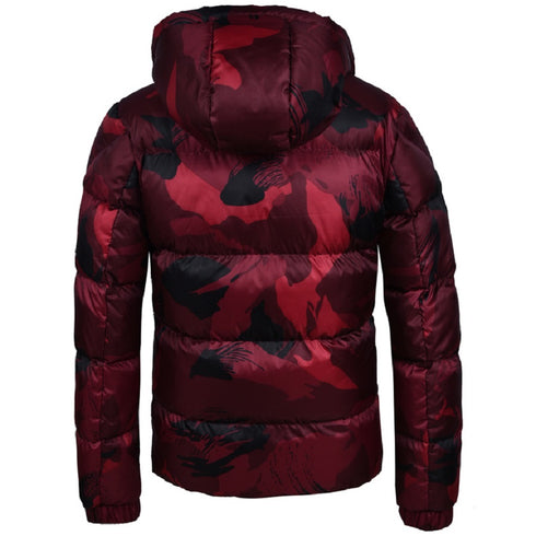 Puffer Padded Camouflage Jacket