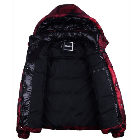 Puffer Padded Camouflage Jacket