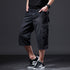 Cargo Denim Long Shorts