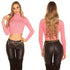 Long Sleeve Cropped Turtleneck Jumper