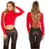 Long Sleeve Cropped Turtleneck Jumper