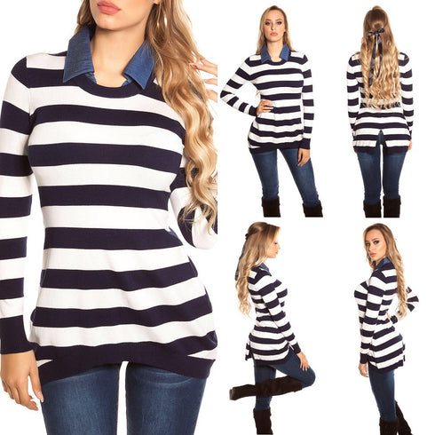 Long Sleeve Collared Jumper