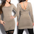 Long Sleeve Open Back Jumper