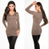 Long Sleeve V Neck Jumper
