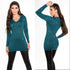 Long Sleeve V Neck Jumper