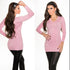 Long Sleeve V Neck Jumper