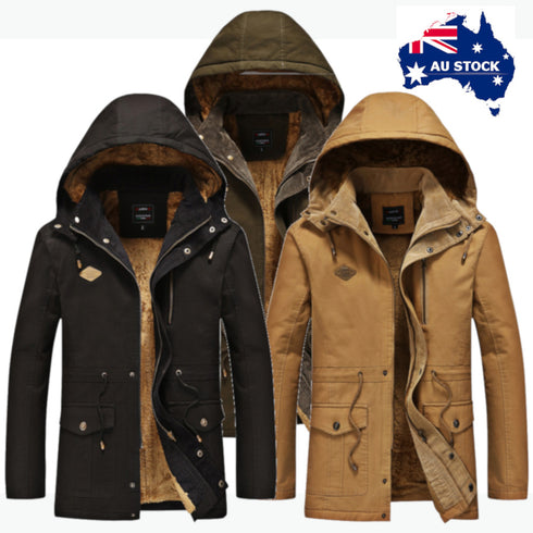 Winter Fleece Lined Coat