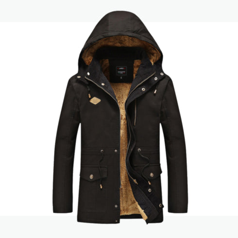 Winter Fleece Lined Coat