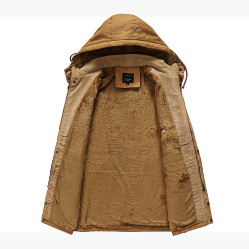 Winter Fleece Lined Coat