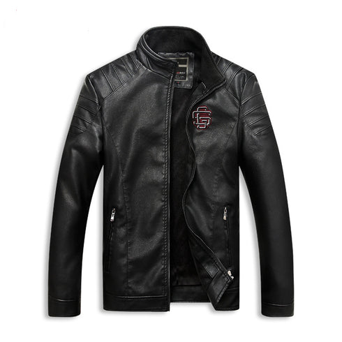 Faux Leather Biker Jacket