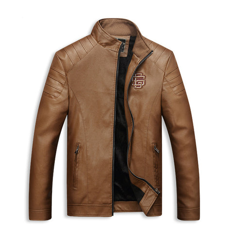 Faux Leather Biker Jacket