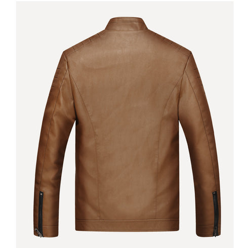 Faux Leather Biker Jacket