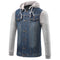 Lightweight Denim Jacket Fleece Sleeves