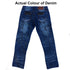 Kosmo Lupo Jeans KM012 Back Blue