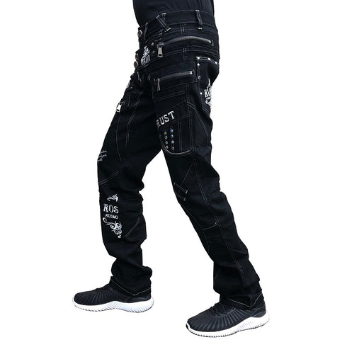 Kosmo Lupo Black Jeans KM051-1