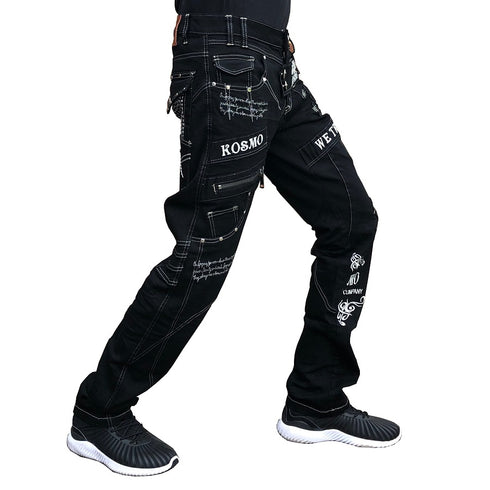 Kosmo Lupo Black Jeans KM051-1