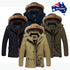 Outdoor Winter Fleece Lined Coat