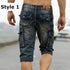 Cargo Blue Denim Walk Shorts