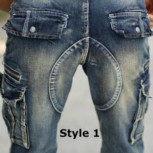 Cargo Blue Denim Walk Shorts