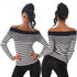 Long Sleeve Off Shoulder Jumper
