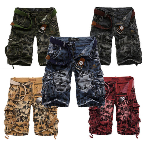 Camouflage Cargo Shorts