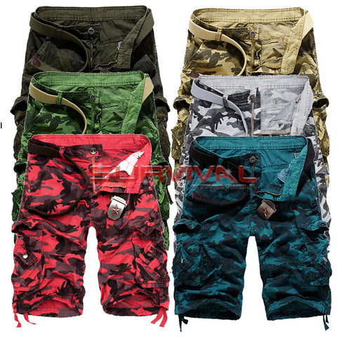 Camouflage Cargo Shorts