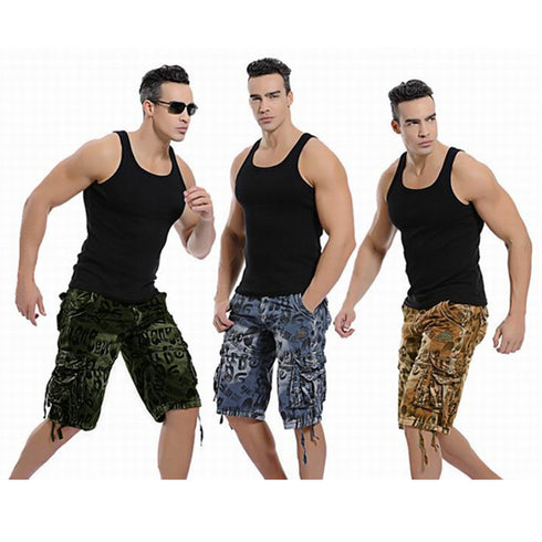 Camouflage Cargo Shorts