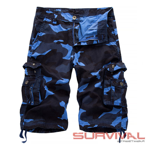 Camouflage Cargo Shorts