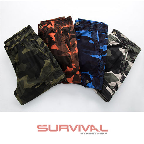 Camouflage Cargo Shorts