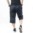 Camouflage Cargo Long Shorts