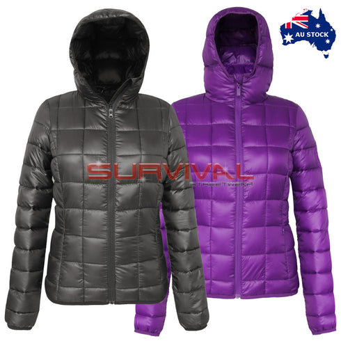 Puffer Jacket with Hood