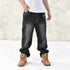 Black Washed Jeans Designer Denim Pants
