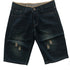 Ripped Denim Shorts
